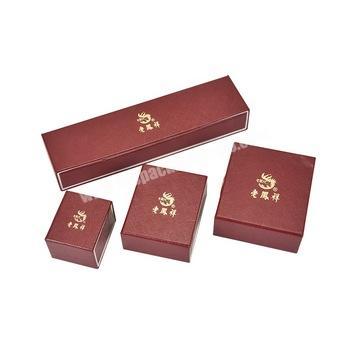 wholesale luxury premium fashion cardboard gift small paper necklace accessory jewelry box packaging