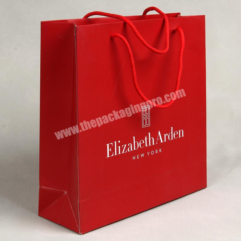 Custom Fashion Cosmetic Paper Handbags