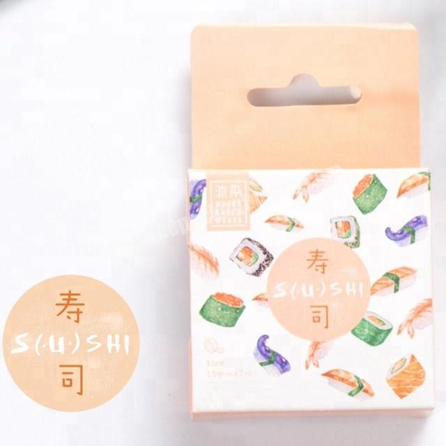Attractive Japanese style customized washi paper tape printed