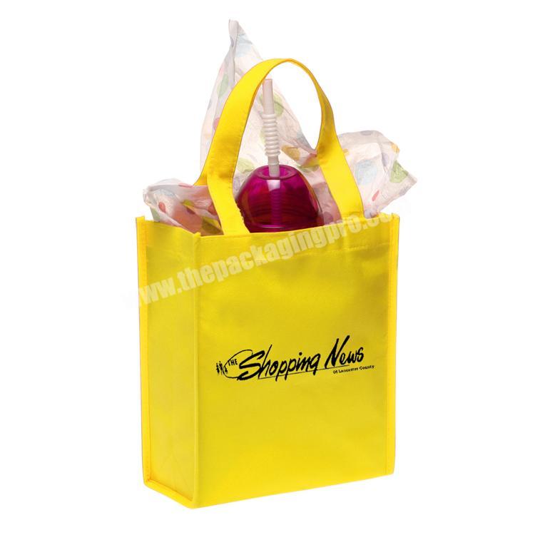 Custom Reusable Non-woven Bag Supermarket Grocery Tote Shopping Bag Non Woven Eco-friendly