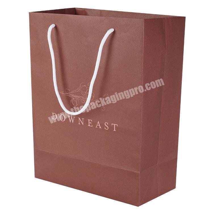 Customized Printed and Size Watchband Gift Packaging Shopping Paper Bags for Shoes or Men T-shirt Clothes