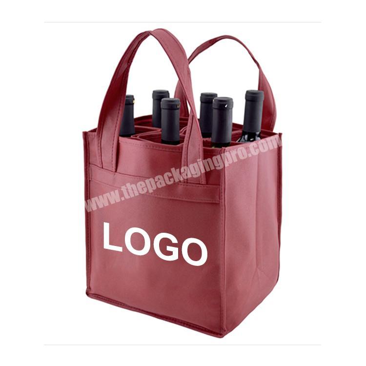 ECO-friendly 100% Customized Logo Printed Folding Reusable Shopping Tote Non-woven Bag For Supermarket