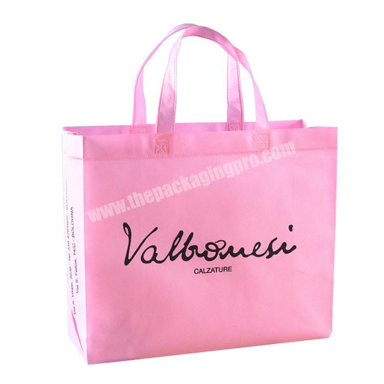 Eco-friendly cheap promotional shopping non woven bag whoesales with custom printed
