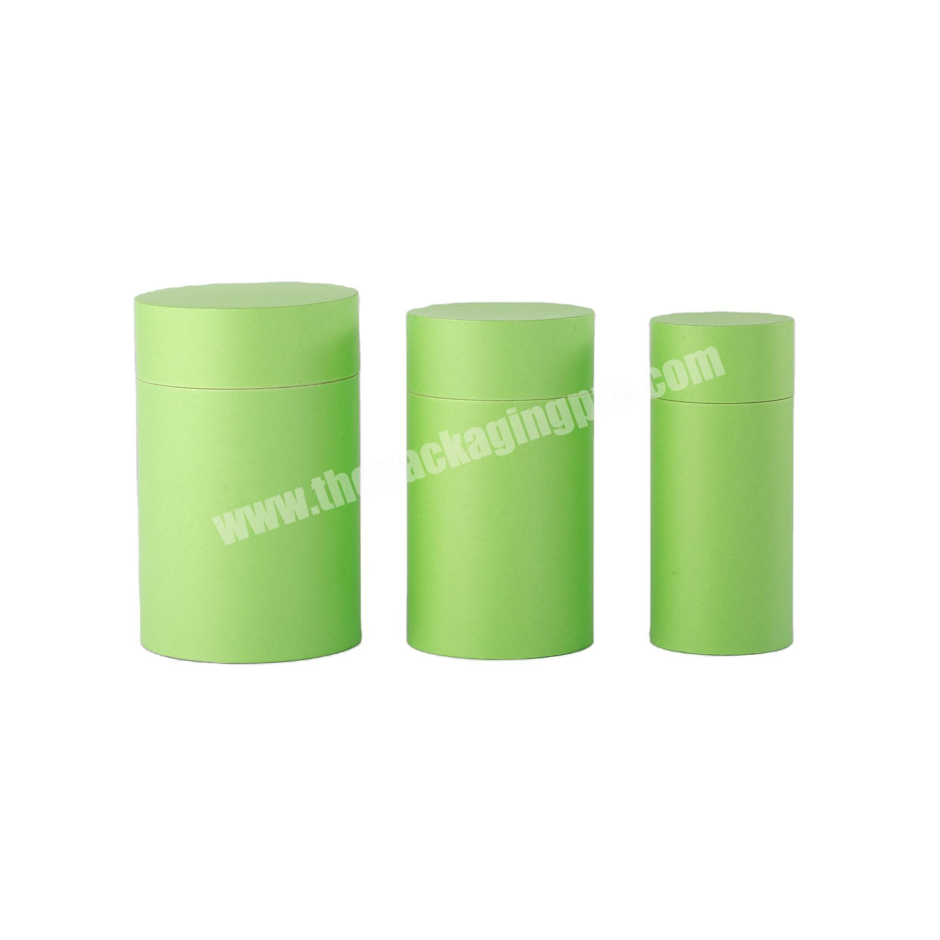 eco friendly cosmetic round kraft paper tube other biodegradable packaging