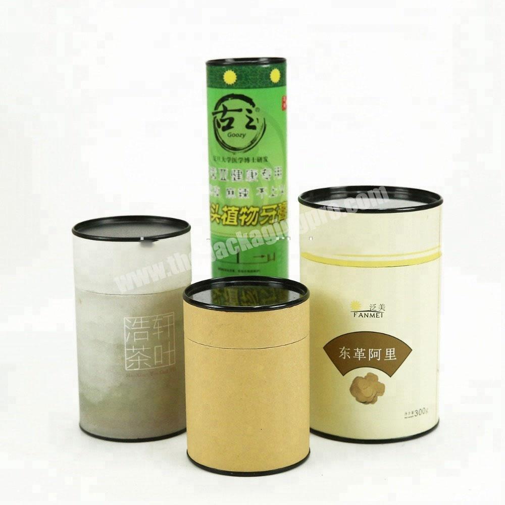 Custom Offset Printing Cardboard Paper Tube Food Box Packaging