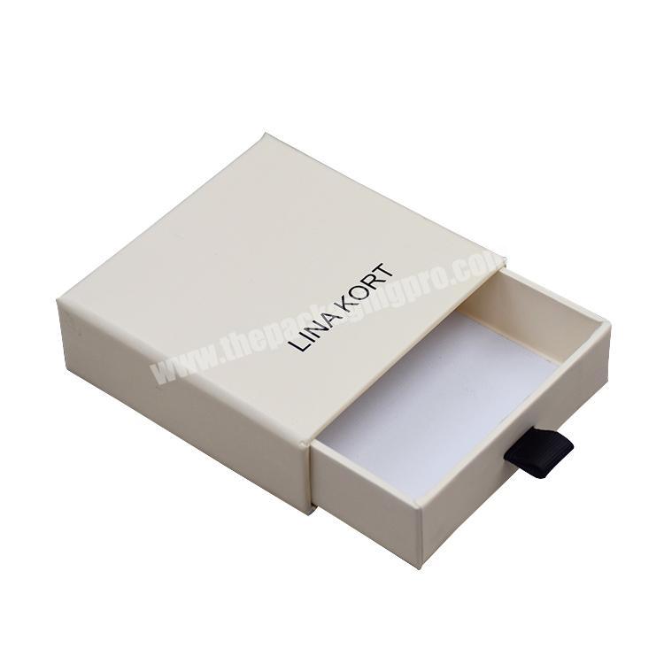 Customized Rectangular Paper Pull Out Sleeve Boxes For Pack Luxury Sliding Drawer Gift Box Packaging