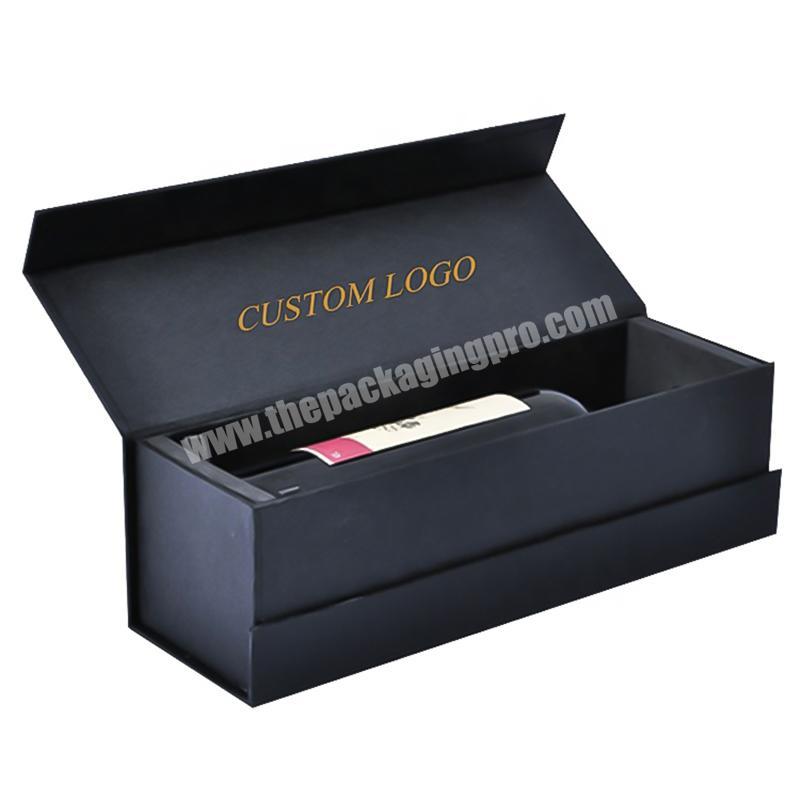 Wine Box Refine Custom Magnetic Wine Box Packaging,  Paper Wine Boxes Gift For Your Unique Brand