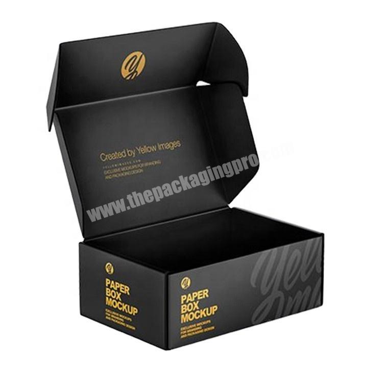 Custom Logo Foldable Printed Mailer Shipping Box Apparel Gift Box for Sportswear Costume Dress Pants Shoes Packaging