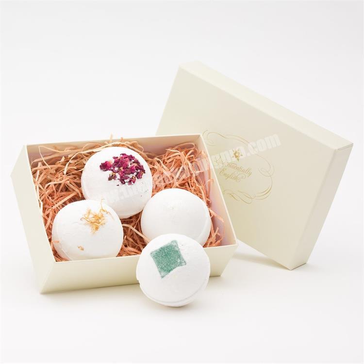 Custom Luxury Lid and Base Bath Boom Gift Packaging Paper Box