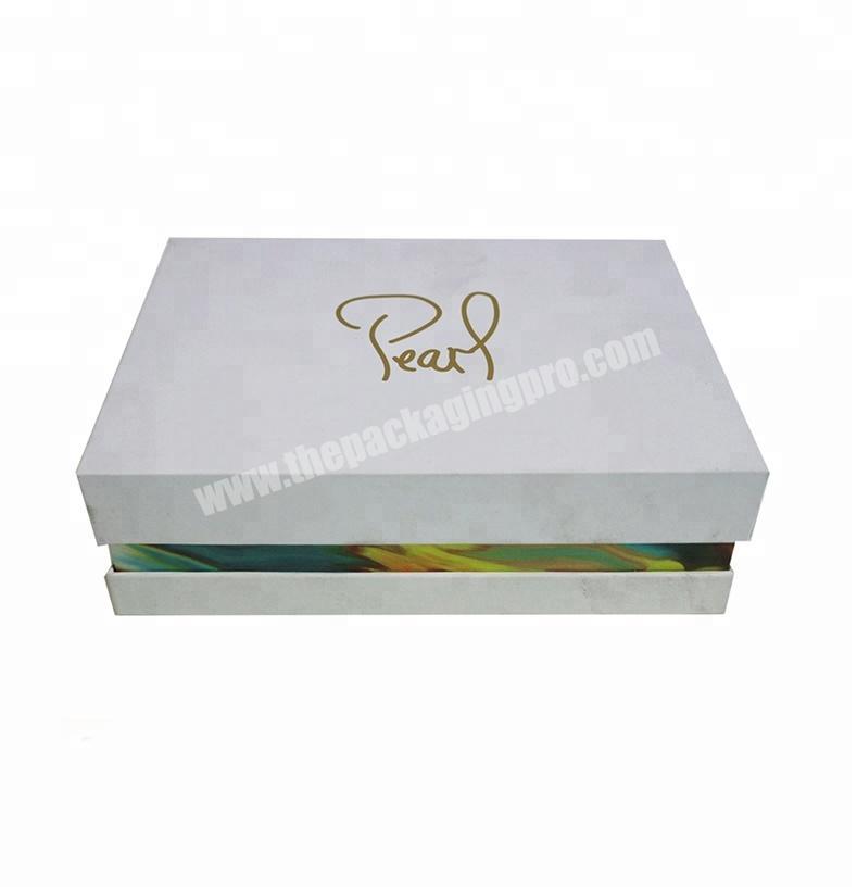 Custom Size Cosmetic cardboard packaging elegant gift box