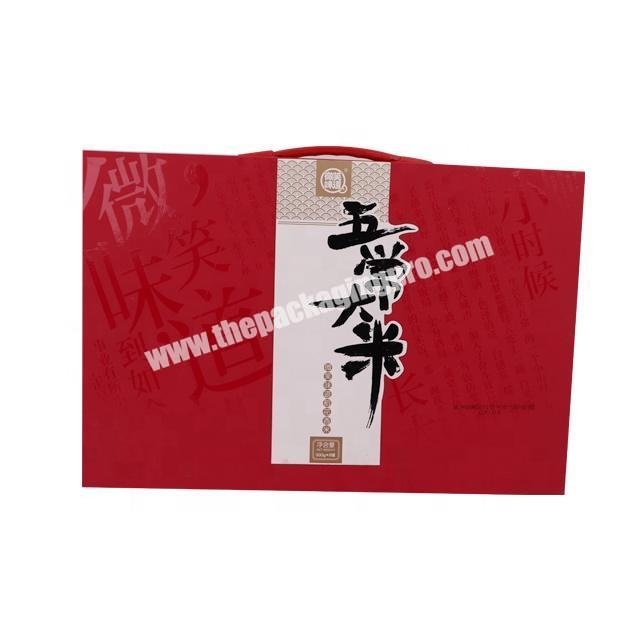 free Design Cardboard boxes Different Shape Packaging   red carton packaging box food paper boxes