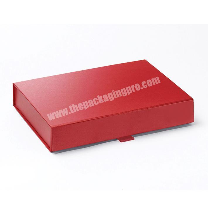 Handmade logo customized magnetic lid storage box gift box
