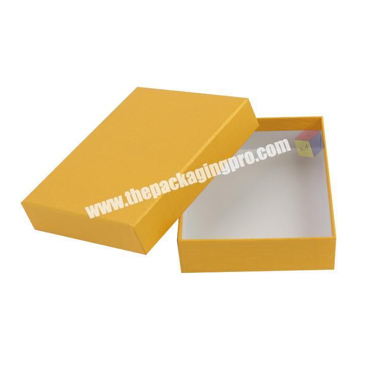 hight end rigid cardboard paper packaging tshirt boxes
