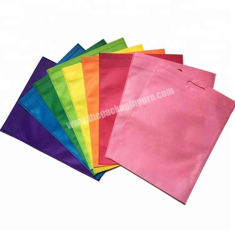 Newest design factory top quality promotional printing recyclable non woven bag