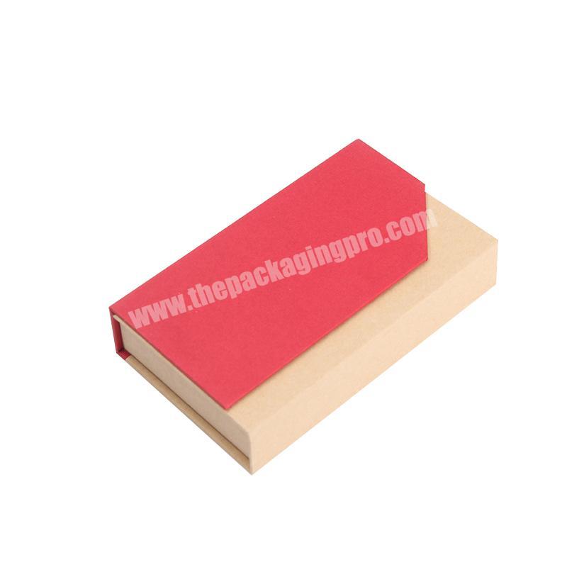 OEM Wholesale Logo Printing Recyclable Paper Floding Box Packaging for crafts glas magnetic closure