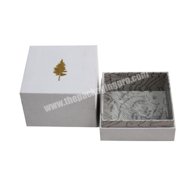 Promotional Pillow Packaging Boxes Gold Stamping Printing Luxury Clothing Shopping Box with Lid