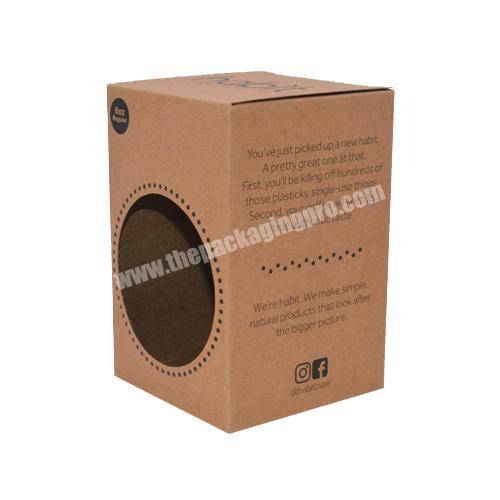 Recyclable kraft paper card box gift game box for kids toy custom size logo CMYK Printing or Pantone