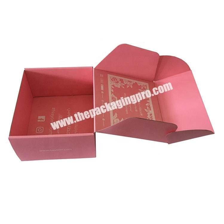 recyclable packaging boxes with logo