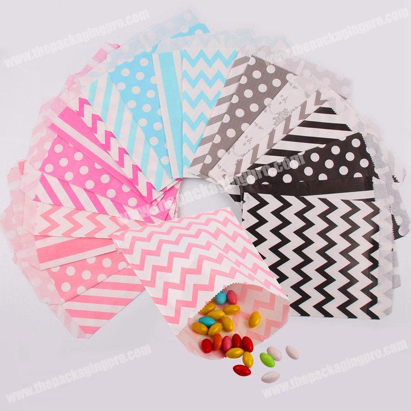 Shopping Websites Packaging Supplies Pouches Kraft Paper Candy Bag Party Birthday Supply Favour Gift Popcorn Pouch