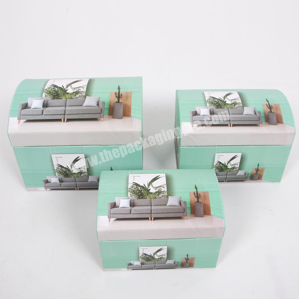 Small Treasure Chest Cardboard Gift Box for Kids