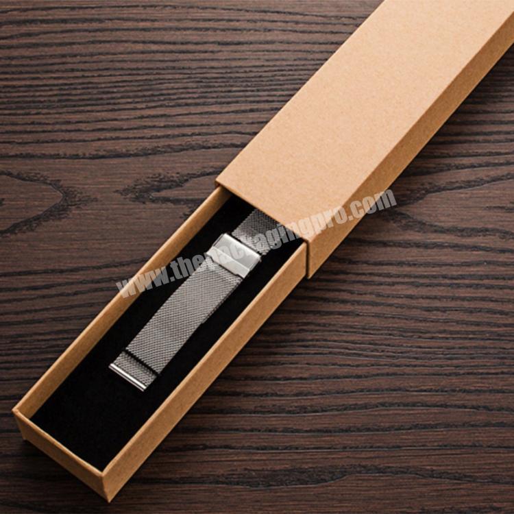 Wholesale custom packing box watch strap packaging box paper