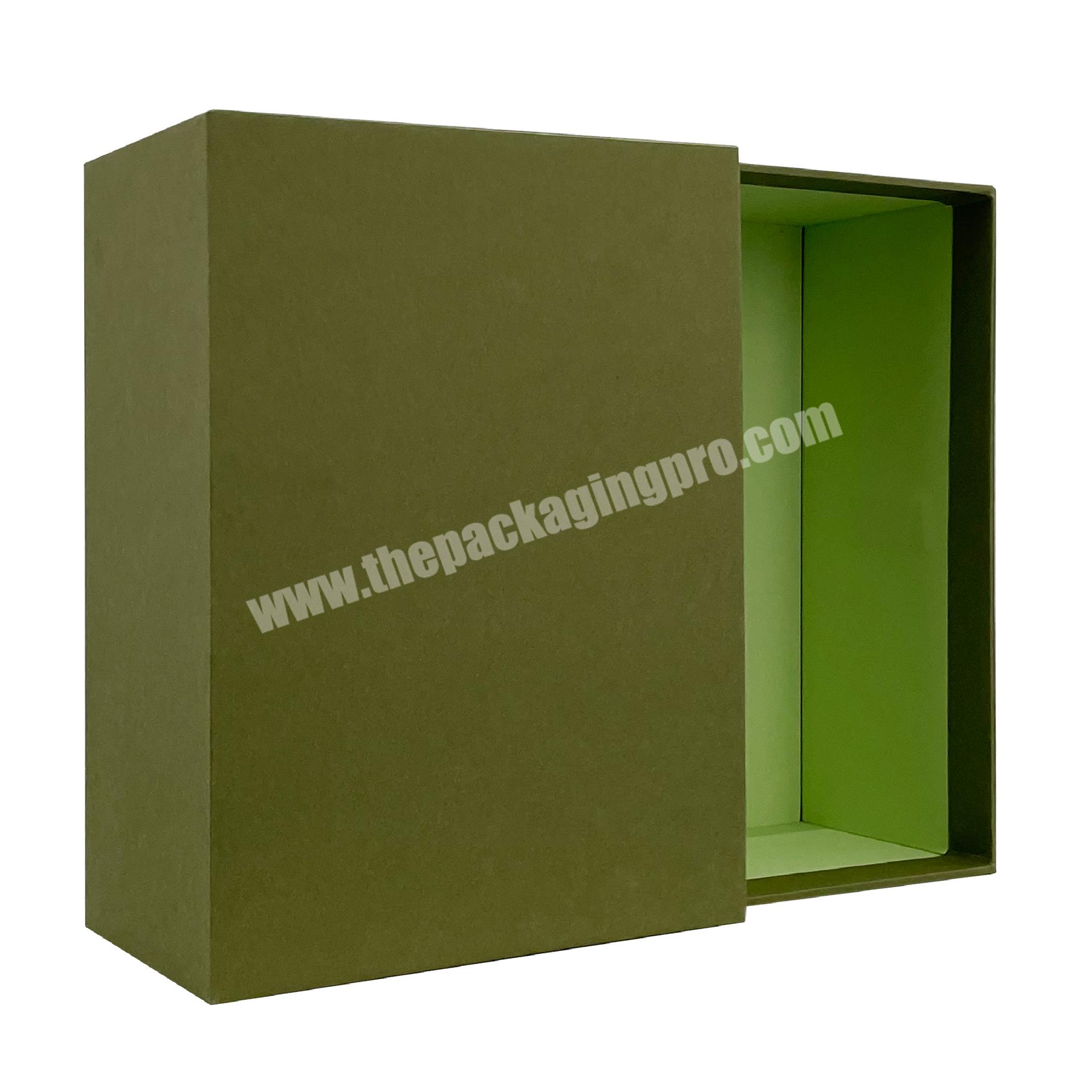 OEM Manufacturer Logo Christmas Luxury Lid and Base Cardboard Clear Packaging Christmas Gift Paper Box