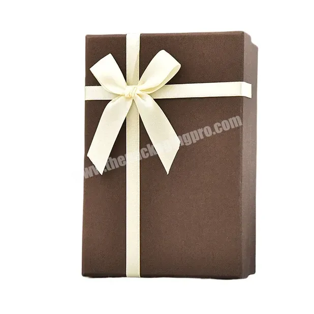 Custom Logo Gift Craft Ribbon Packaging Rigid Lid Paper Boxes - Buy Rigid Lid Paper Boxes,Gift Craft Rigid Lid Packaging Boxes,Packaging Boxes Gifts.