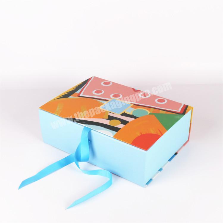 15 Year Factory Custom Cardboard Packaging Flat Pack Gift Box