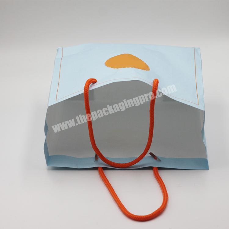 15x15cm Trigonometric colourful Customized Kraft Paper Bag For Bakery Bread Food Packaging Bags
