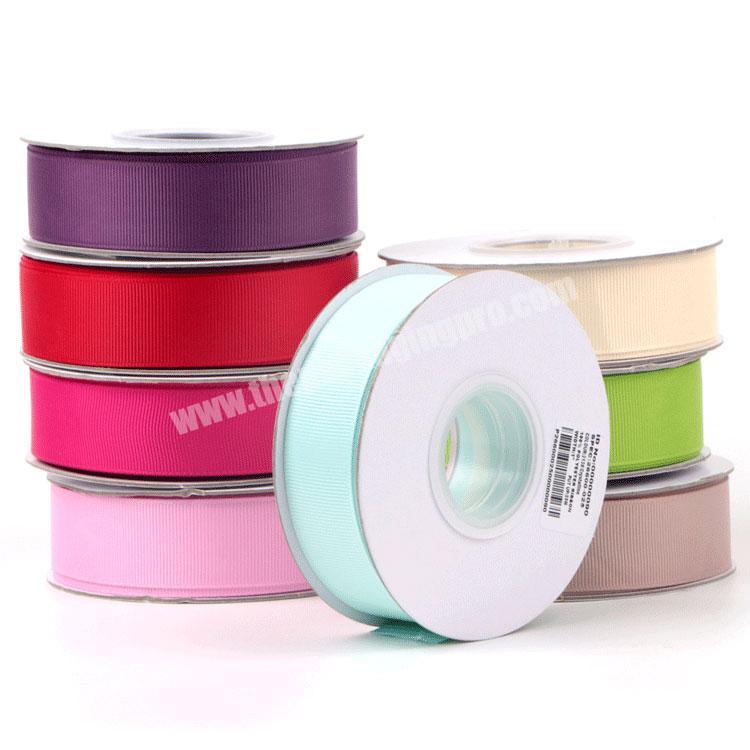 Wholesale 18 inch to 4 inch Chinese high quality  wholesale  handmade all size grosgrain ribbon for all packing occasion