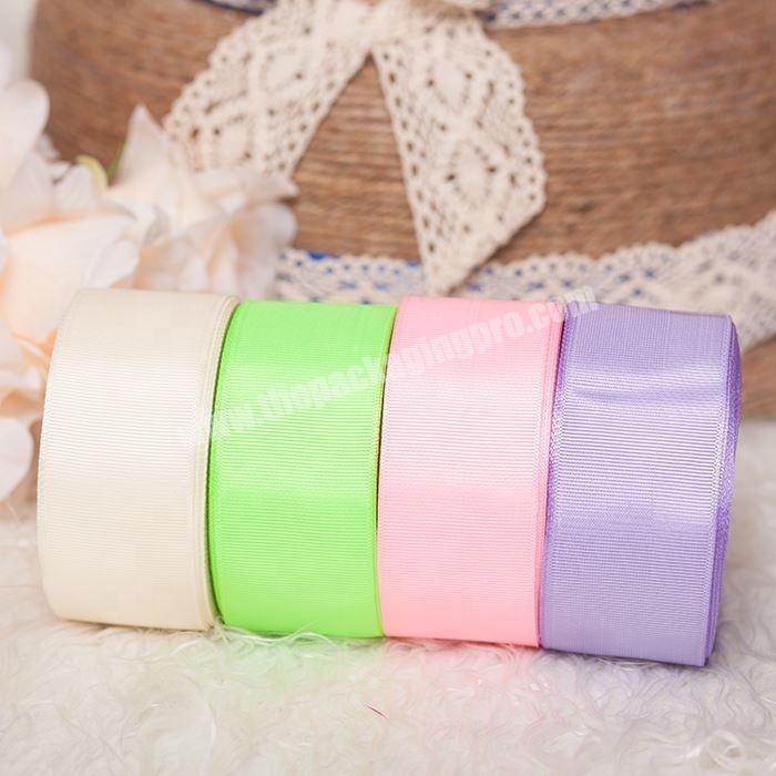 Shop 18 inch to 4 inch Chinese high quality  wholesale  handmade all size grosgrain ribbon for all packing occasion