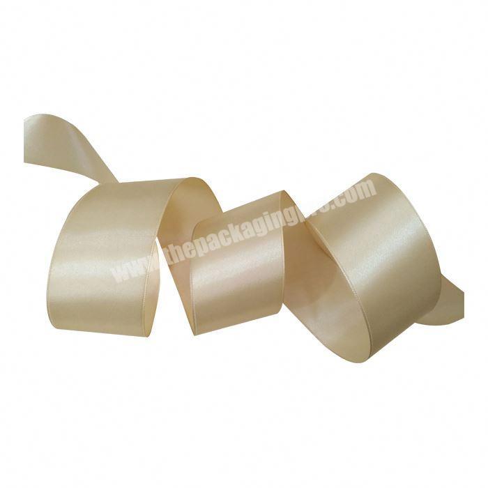 1cm Solid Color Packing Cakes Polyester Satin Ribbon