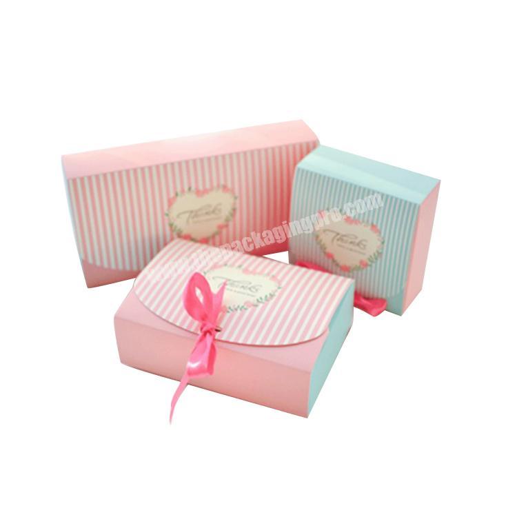 2017 Custom Wedding Candy Gift Fresh Packaging Paper Boxes