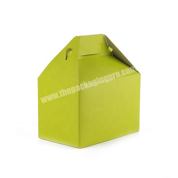 2018 Custom Color Cake Packing Box Coated Paper Gift Box