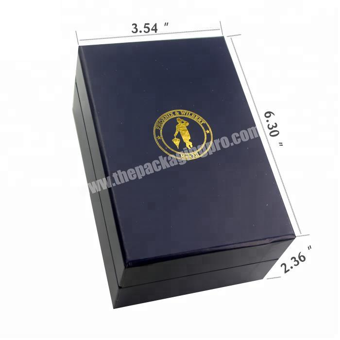 2018 Luxury Custom Double Wall Gift Box For Man Watches