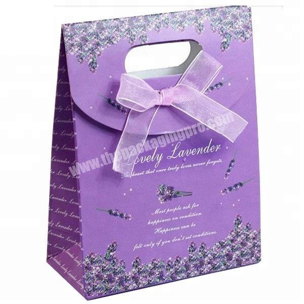 2018 Luxury Custom Paper Jewelry Gift Bag