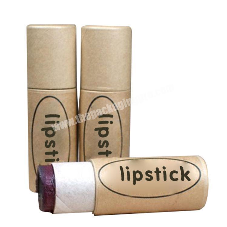 2018 luxury paper round box paper lipstick tube cardboard lipstick tubes