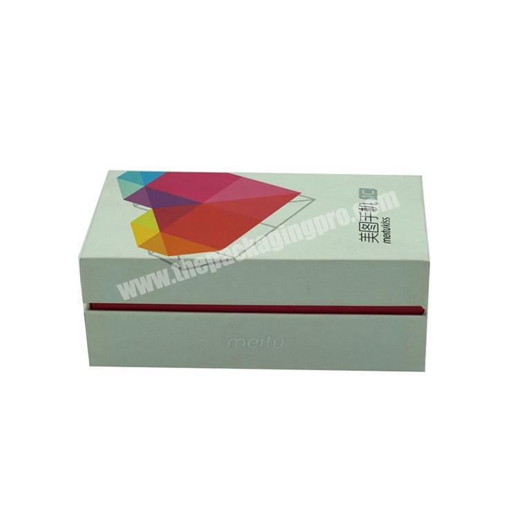 2019 China supplier Custom Logo Printing Custom cardboard packaging box for Mobile phone case
