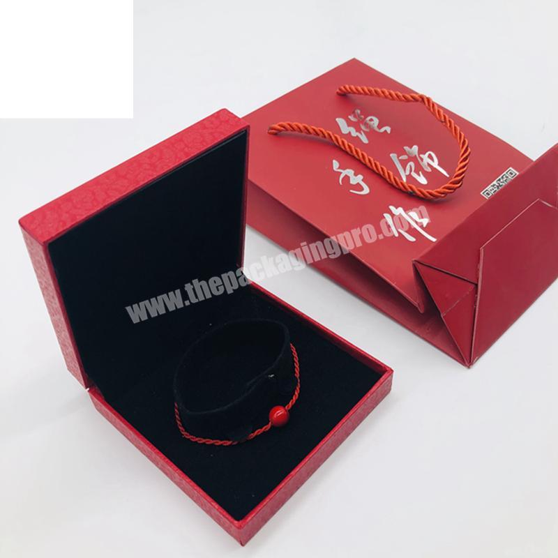 2019 China supplier sales Custom luxury jewelry packaging with insert