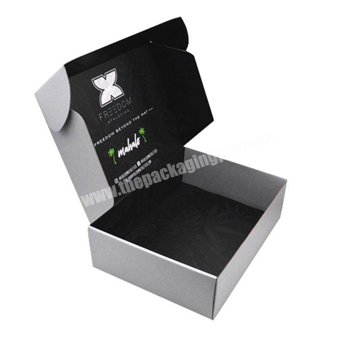 2019 custom best clothing mailer corrugated cardboard monthly subscription boxes packaging for men clothing
