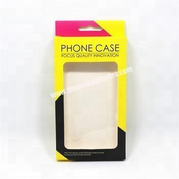 2019 custom design glossy cell phone case packaging