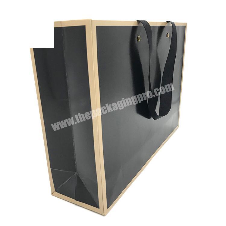 2019 Factory OEM Design Custom print luxury shopping paper bags