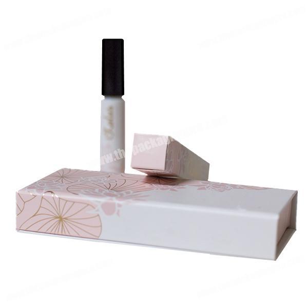 2019 Hot sale luxury custom paper mink eyelash gift packaging box