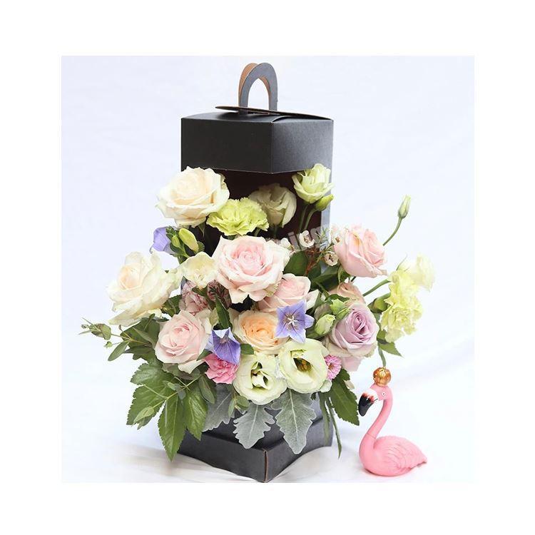 2019 hot style cardboard paper boxes for rose and flower