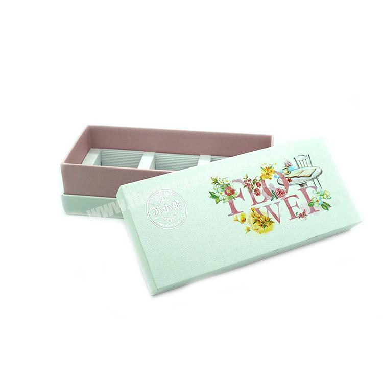 2019 Luxury free sample CMYK printing logo paper box with cardboard chocolate box for Christmas