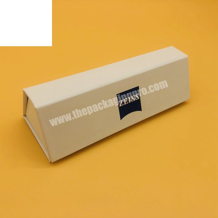 2019 Manufacturer Customized cardboard glasses  packaging hot stamping logo paper gift box