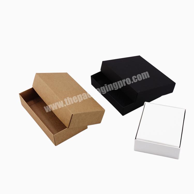 2019 Mixed color options folding paper printing packing box with lid