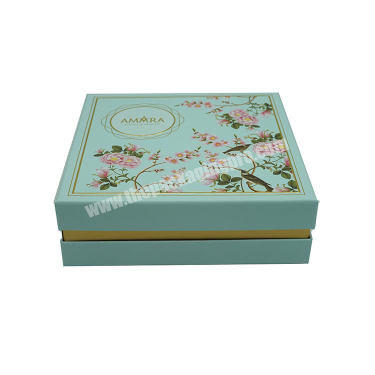2019 New arrival Mid-Autumn Festival hot stamping logo moon cake gift boxes