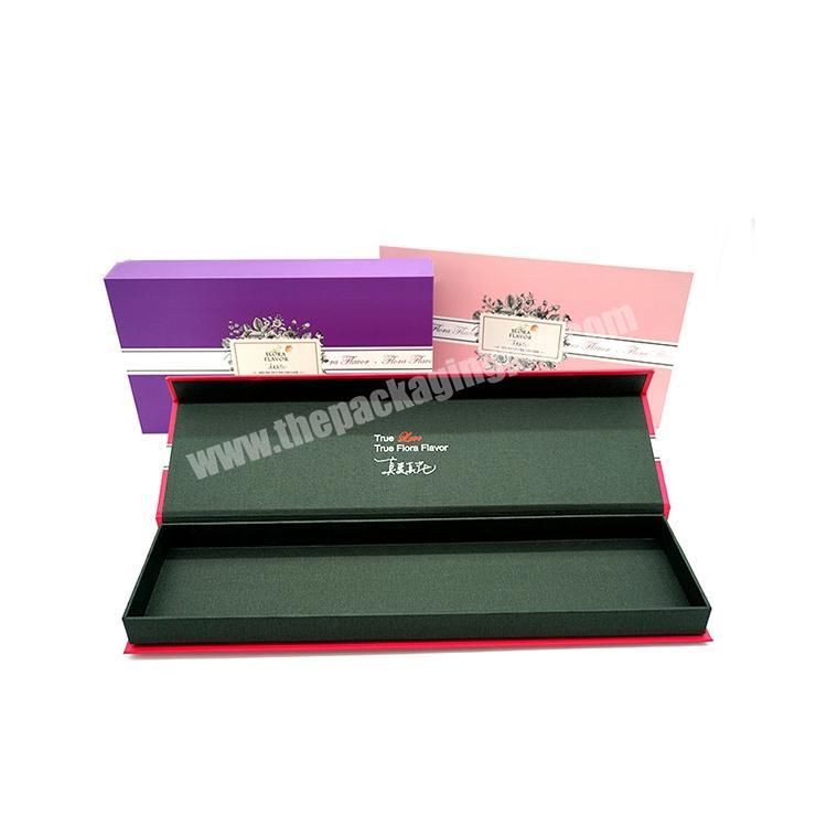 2019 Premium Brown Valentine Day eco-friendly chocolate packaging paper gift box with insert