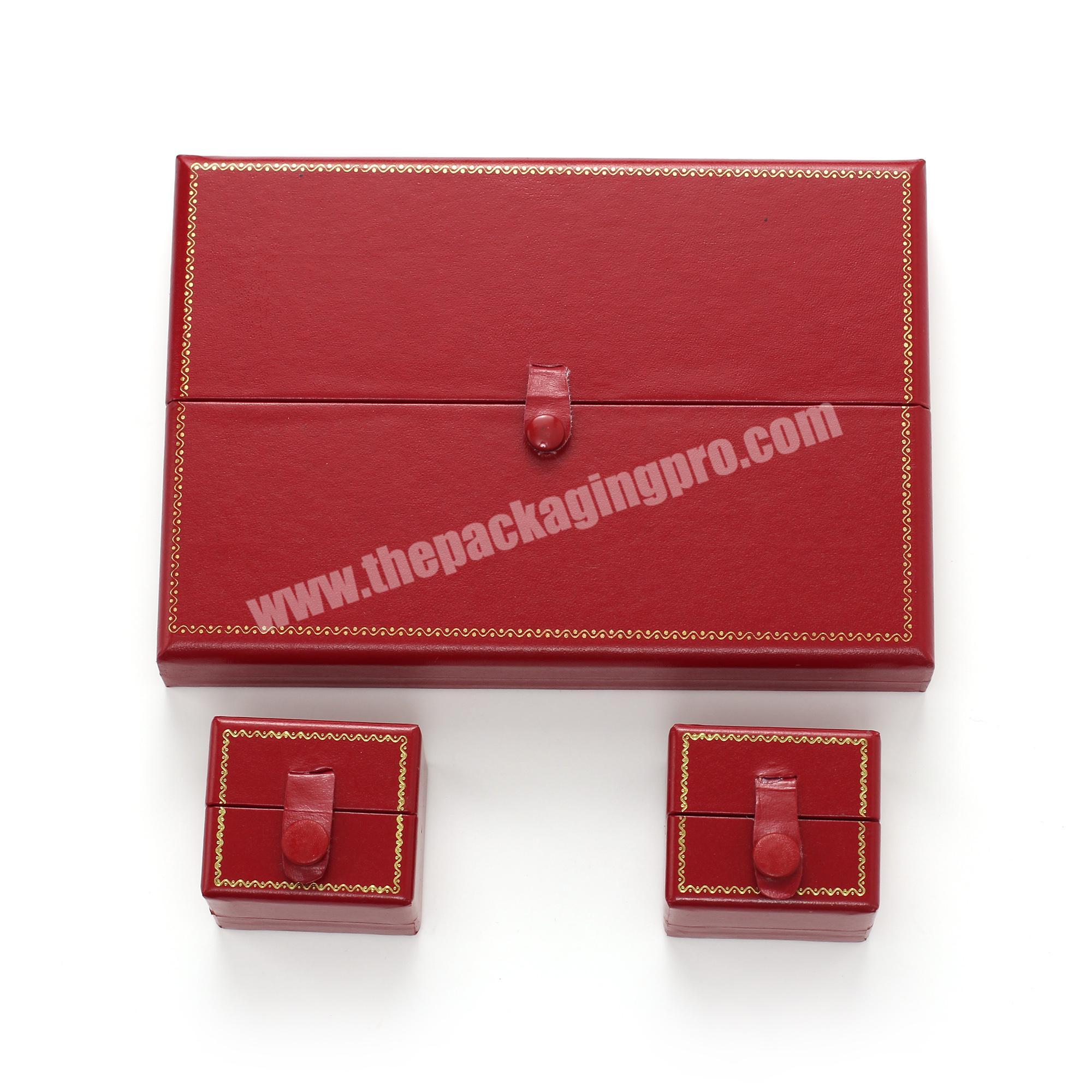 2019 Trending Gold Hot Foil Jewelry Box For Earring,Necklace,Ring Packaging
